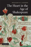 The heart in the age of Shakespeare /