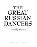 The great Russian dancers /