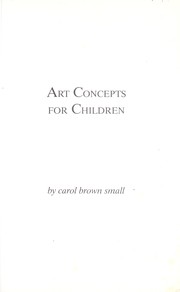 Art concepts for children /