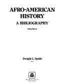 Afro-American history : a bibliography /