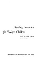 Reading instruction for today's children.