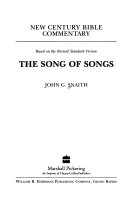 The Song of Songs : based on the Revised Standard Version /