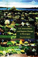U.S. Intervention and Regime Change in Nicaragua