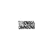 79 [Neunundsiebzig] Songs und Chansons.
