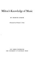 Milton's knowledge of music.