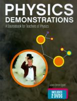 Physics demonstrations : a sourcebook for teachers of physics /