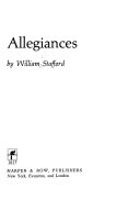 Allegiances,