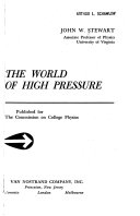The world of high pressure