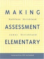 Making assessment elementary /