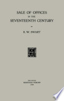Sale of offices in the Seventeenth century /