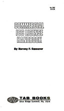 Commercial FCC license handbook,