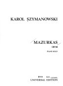 Mazurkas : op. 50 : piano solo /