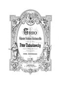 Trio für Klavier, Violine, Violoncello, Op. 50 /