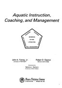 Aquatic instruction, coaching, and management