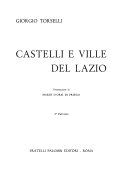 Castelli e ville del Lazio.