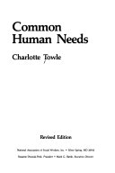 Common human needs /