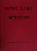 Gettysburg : a suite for brass instruments /