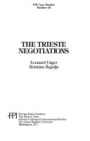 The Trieste negotiations /