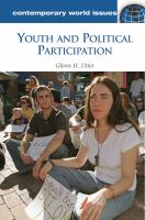 Youth and political participation : a reference handbook /