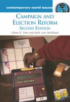 Campaign and election reform : a reference handbook /