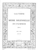 Messe solennelle en ut # mineur : op. 16 /