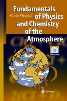 Fundamentals of physics and chemistry of the atmosphere /