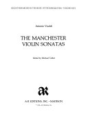 The Manchester violin sonatas /