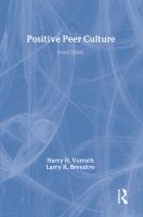 Positive Peer Culture /