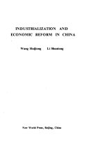 Industrialization and economic reform in China /