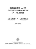 Growth and differentiation in plants /