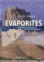 Evaporites : sediments, resources, and hydrocarbons /