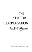 The suicidal corporation /