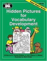 Hidden pictures for vocabulary development /