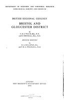 British regional geology: Bristol and Gloucester district,
