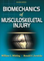 Biomechanics of musculoskeletal injury /