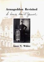Armageddon revisited : a World War I journal /