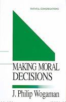 Making moral decisions /