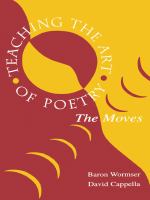 Teaching the art of poetry the moves /