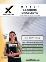 Learning disabled teacher certification exam /