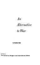An alternative to war.