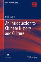 An introduction to Chinese history and culture /