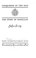 Conqueror of the seas; the story of Magellan.