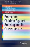 Protecting children against bullying and its consequences /